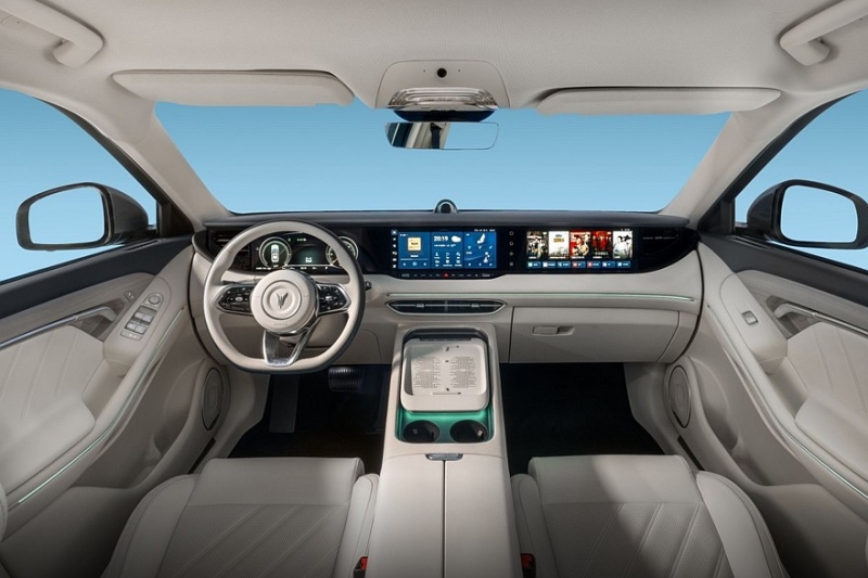 Обновлённый премиум-кроссовер Voyah Free: рассекречен интерьер