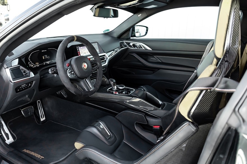 Полное озверение: суперкупе Manhart MH4 900 на базе BMW M4 предлагает более 900 л.с.