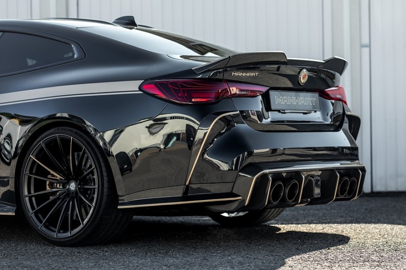 Полное озверение: суперкупе Manhart MH4 900 на базе BMW M4 предлагает более 900 л.с.