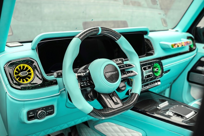 Брызги, усы и доллары: Mansory опять «порезала» G-класс и раскрасила его в стиле поп-арт