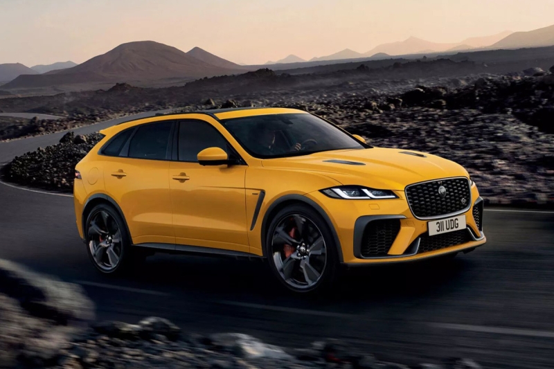 Jaguar прощается с V8: анонсированы последние экземпляры спецверсии кроссовера F-Pace