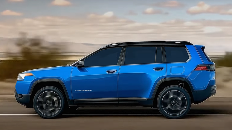 Jeep Cherokee следующего поколения показался на новых официальных снимках