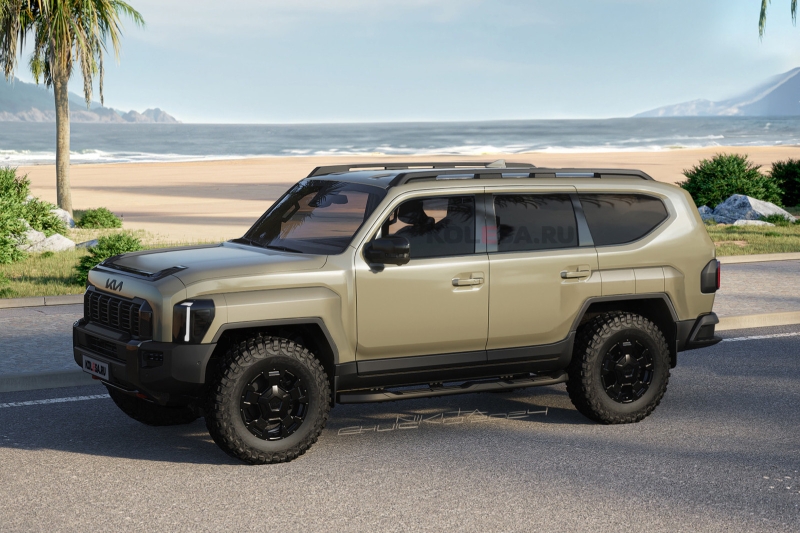 Kia может выпустить брутальный внедорожник на базе пикапа Tasman