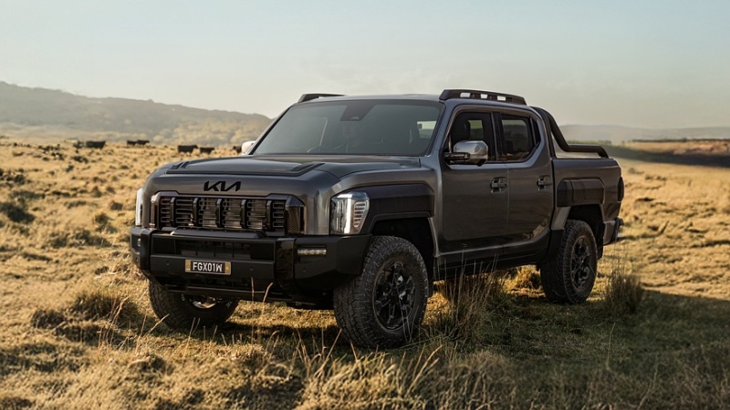 Kia может выпустить брутальный внедорожник на базе пикапа Tasman