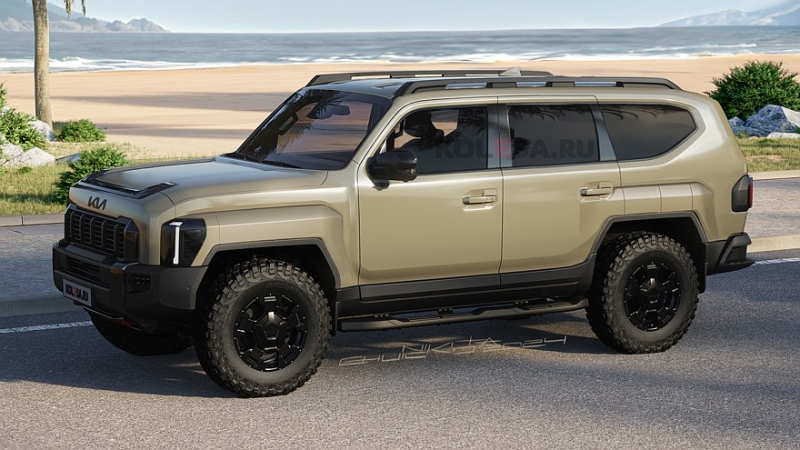 Kia может выпустить брутальный внедорожник на базе пикапа Tasman
