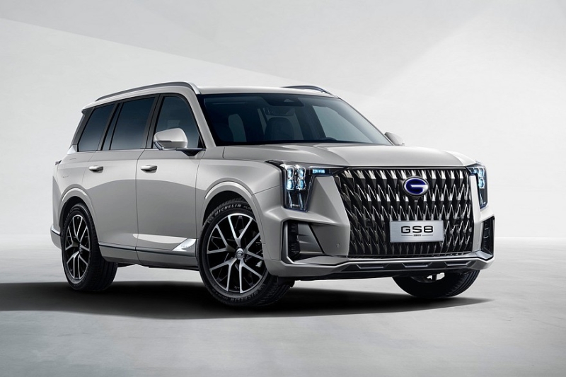 Кроссовер GAC GS8 Dragon с новым дизайном скоро стартует в России: объявлена цена
