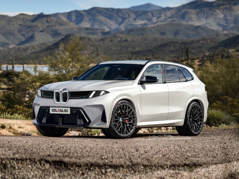 Новый BMW X5M: первые изображения