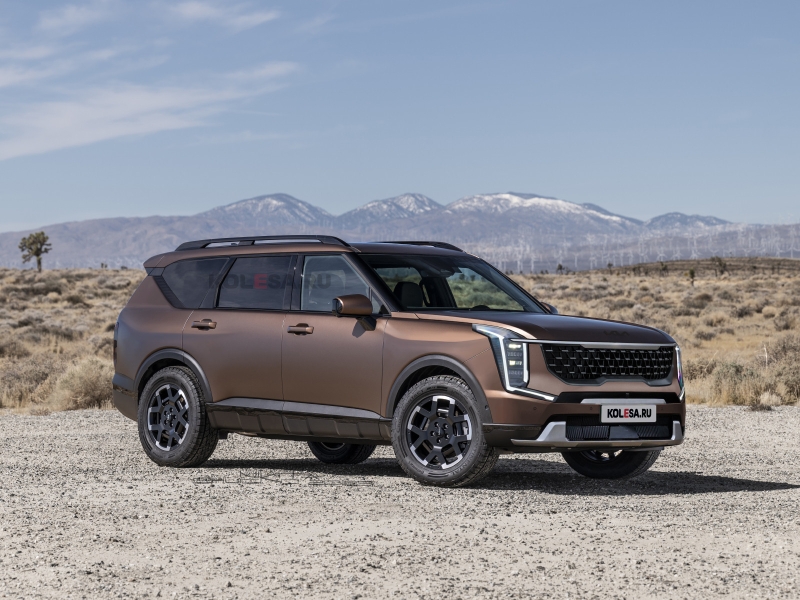 Новый Kia Telluride: первые изображения