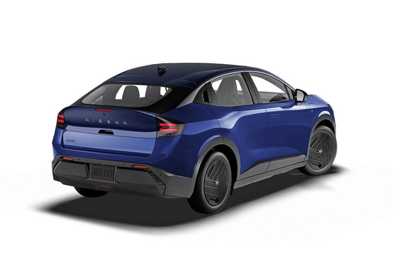 Новый кроссовер Nissan Leaf: показаны «простые» версии