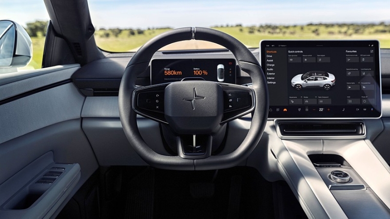 Шведско-китайский кросс-лифтбек Polestar 4 добрался до США через Южную Корею