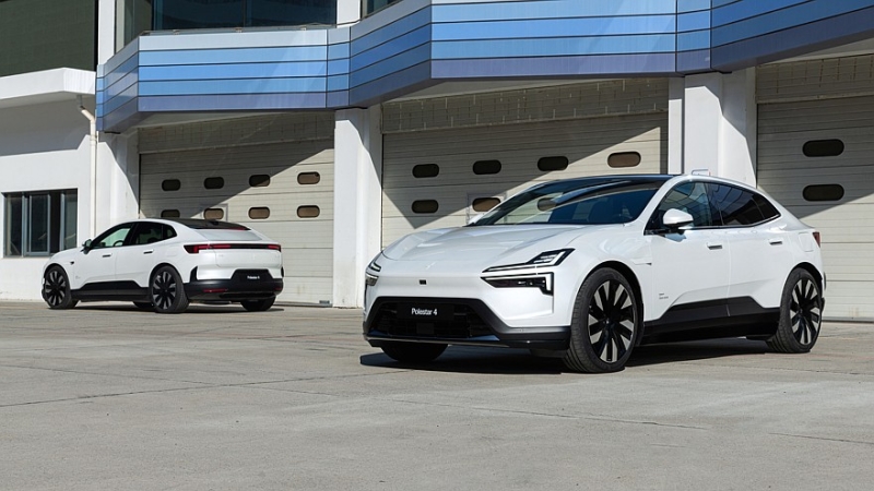 Шведско-китайский кросс-лифтбек Polestar 4 добрался до США через Южную Корею