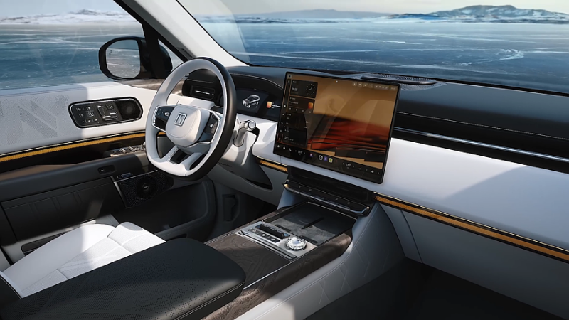 К выходу на рынок готовится флагманский кроссовер Zeekr 9X: салон и подробности о технике