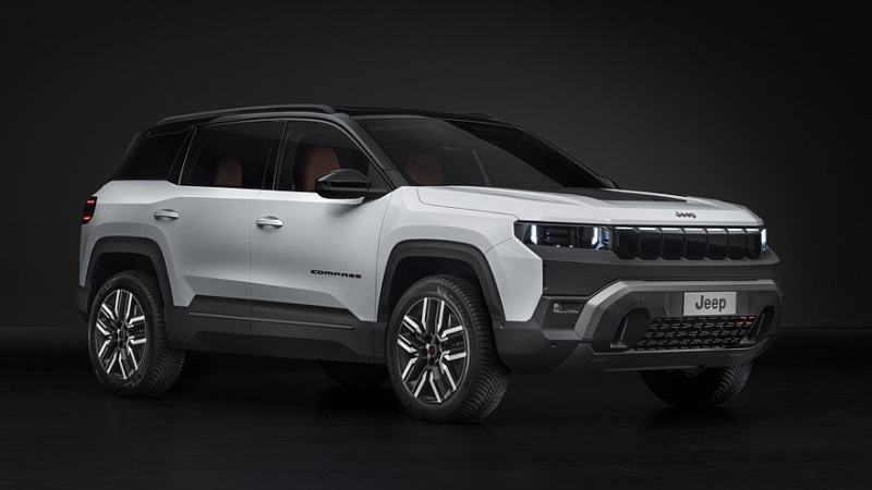 Кроссовер Jeep Compass 4xe: появились новые подробности