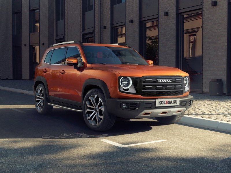 Обновлённый Haval Dargo 2025 года: первые изображения