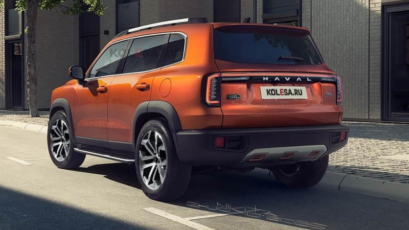 Обновлённый Haval Dargo 2025 года: первые изображения