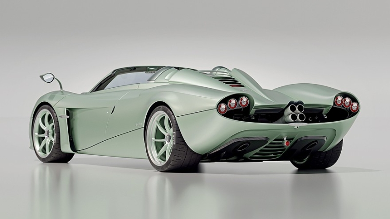 Pagani Huayra Codalunga Speedster: длинный хвост, съёмная крыша и 7-ступенчатая МКП