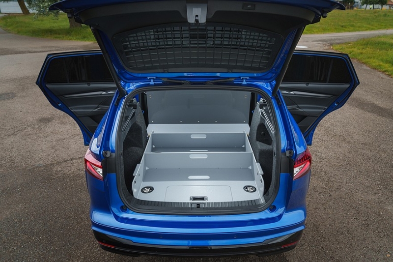 Skoda Enyaq Cargo: британцы превратили кроссовер в фургон