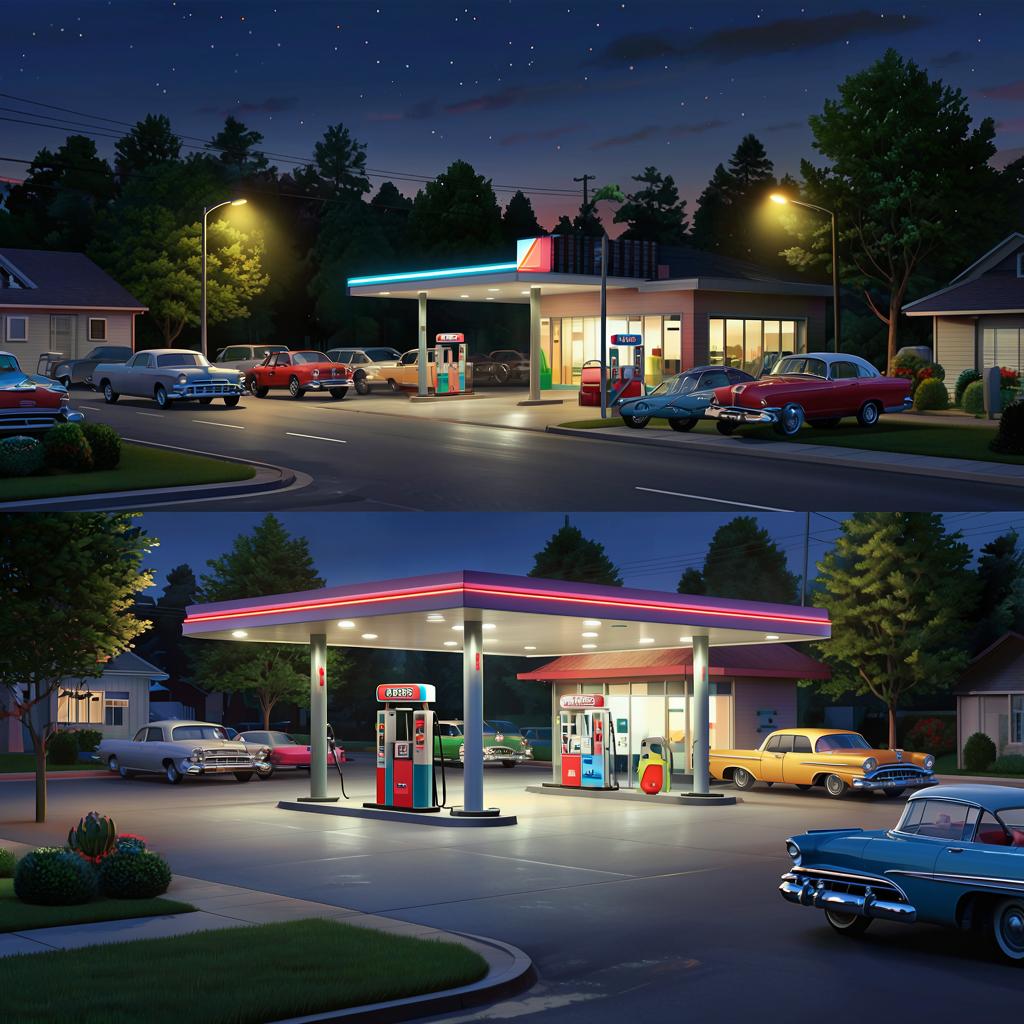 Табло для АЗС: эффективный инструмент привлечения клиентов и повышения продаж