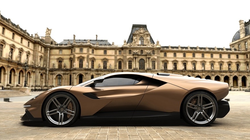 Garagisti & Co. GP1: аналоговый суперкар с атмосферным V12 от новой британской марки