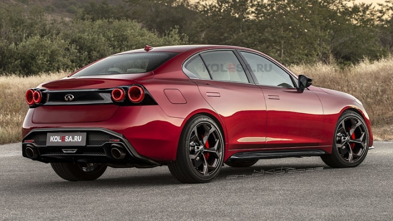 Новый седан Infiniti Q50: первые изображения