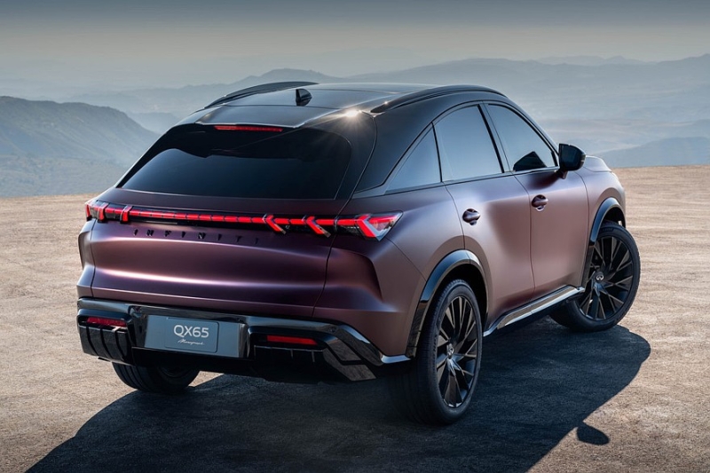 Представлен кроссовер Infiniti QX65 Monograph, его дизайн навеян культовым Infiniti FX