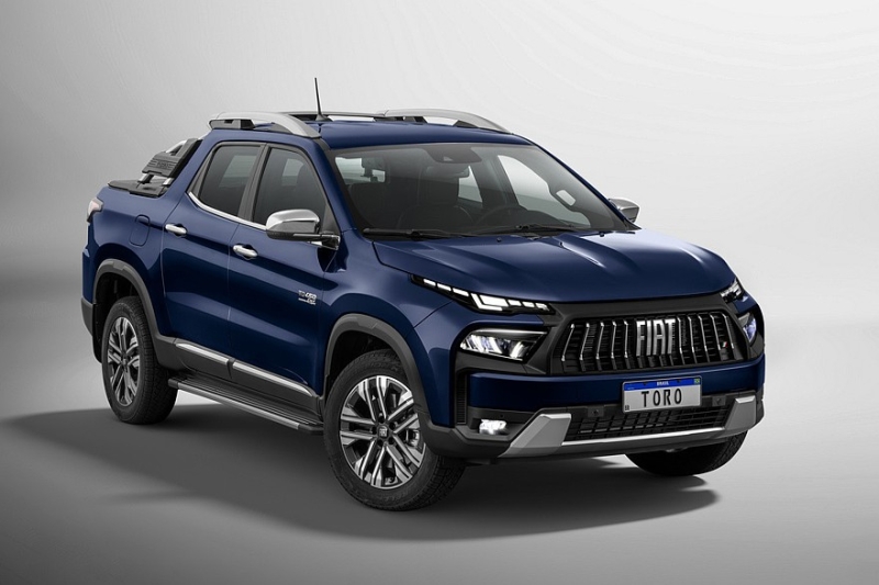 Представлен обновлённый пикап Fiat Toro: внушительнее, но не особо богаче