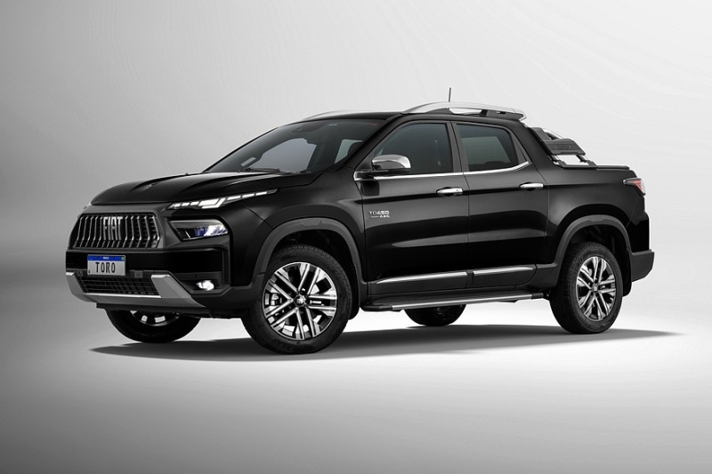 Представлен обновлённый пикап Fiat Toro: внушительнее, но не особо богаче