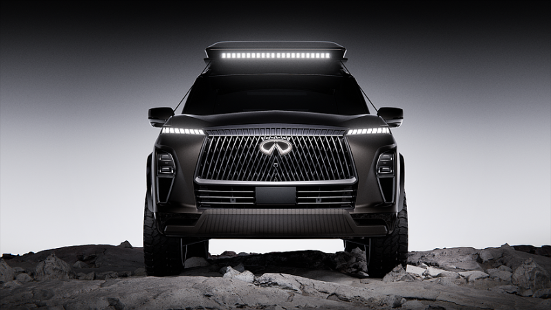 Внедорожник Infiniti QX80 «оброс» парой концептов с приставками Track и Terrain