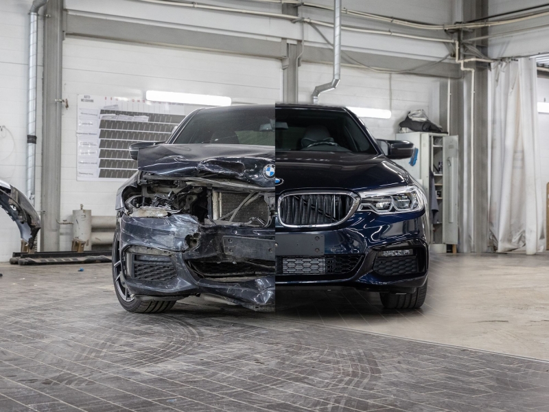 «Жесть» без потрясений: кузовной ремонт BMW 5 Series VII (G30)