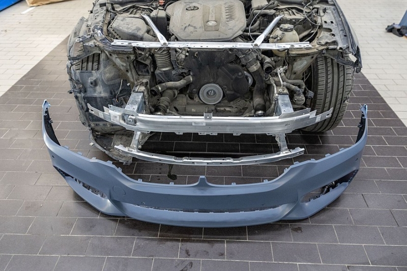 «Жесть» без потрясений: кузовной ремонт BMW 5 Series VII (G30)