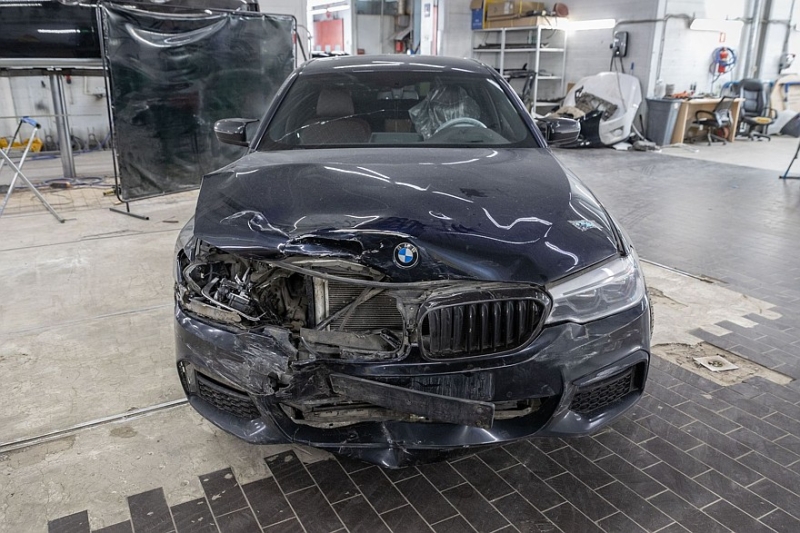 «Жесть» без потрясений: кузовной ремонт BMW 5 Series VII (G30)