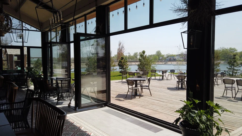 Где применяют алюминиевые окна?