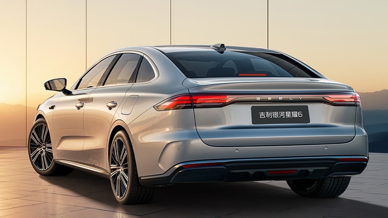 Geely Galaxy Starshine 6 с дизайном «под Mercedes» представлен официально