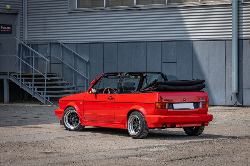 Самый успешный из всех мультяшных: опыт владения кабриолетом Volkswagen Golf I