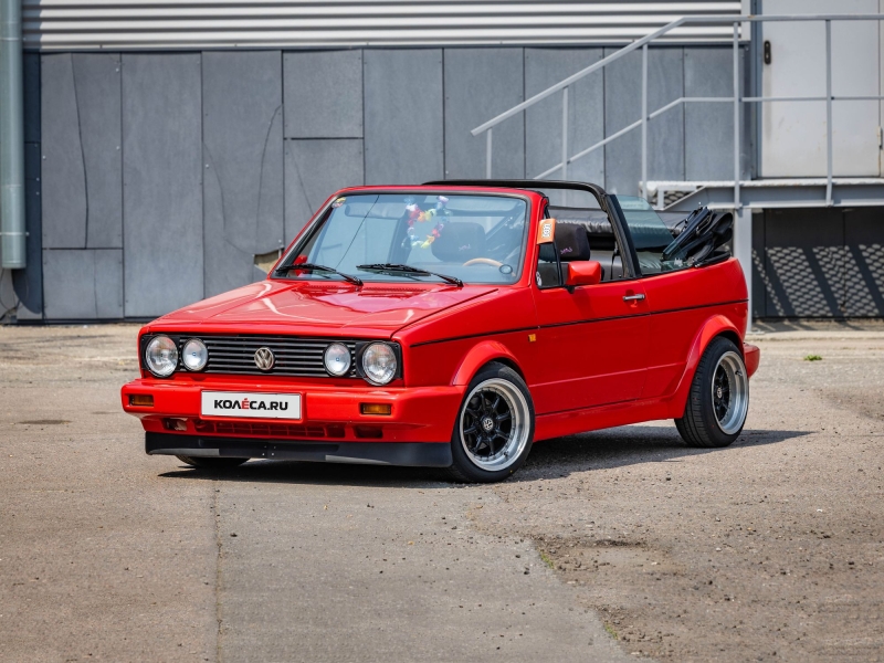 Самый успешный из всех мультяшных: опыт владения кабриолетом Volkswagen Golf I
