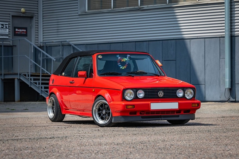 Самый успешный из всех мультяшных: опыт владения кабриолетом Volkswagen Golf I