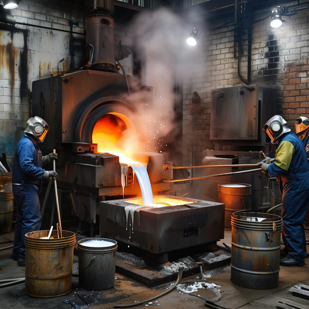 Этапы литья из металла