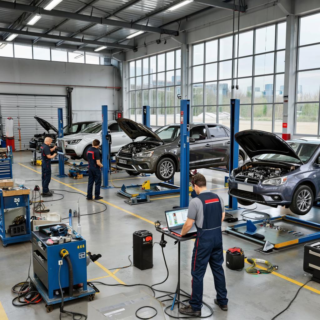 Виды оборудования для автосервисов