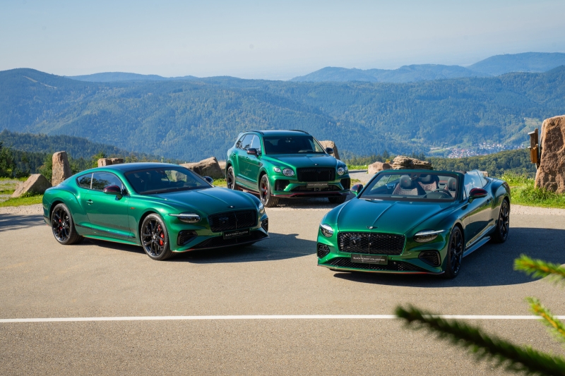 Bentley Bentayga, Continental GT и Continental GTC обзавелись спецверсией Black Forest