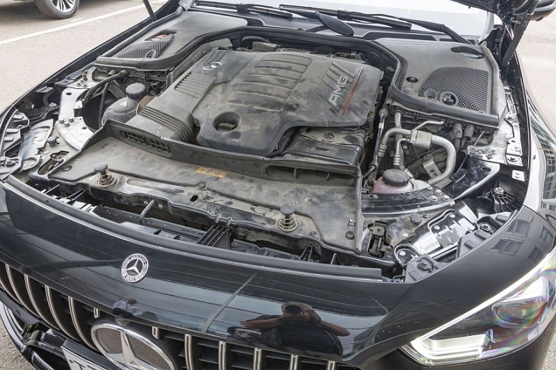 Битая экзотика: кузовной ремонт Mercedes-AMG GT 53 4-Door Coupe (X290)