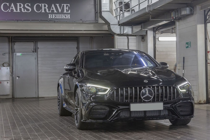 Битая экзотика: кузовной ремонт Mercedes-AMG GT 53 4-Door Coupe (X290)
