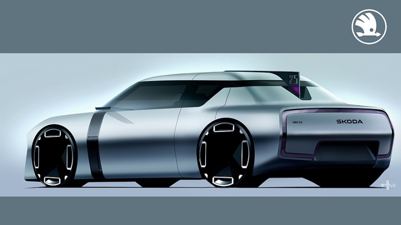 Дизайнеры Skoda переосмыслили классическое купе 1000 MBX