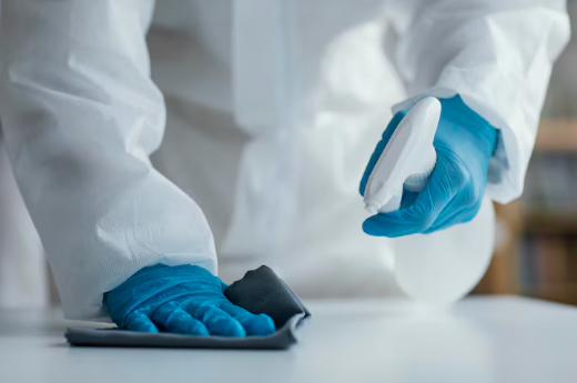 Что из себя представляет дезинфекция производства