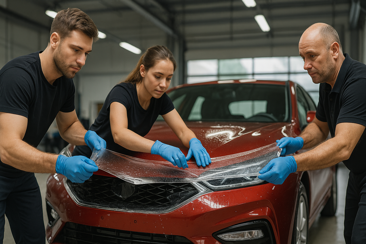 Какие плюсы у полиуретановой пленки?