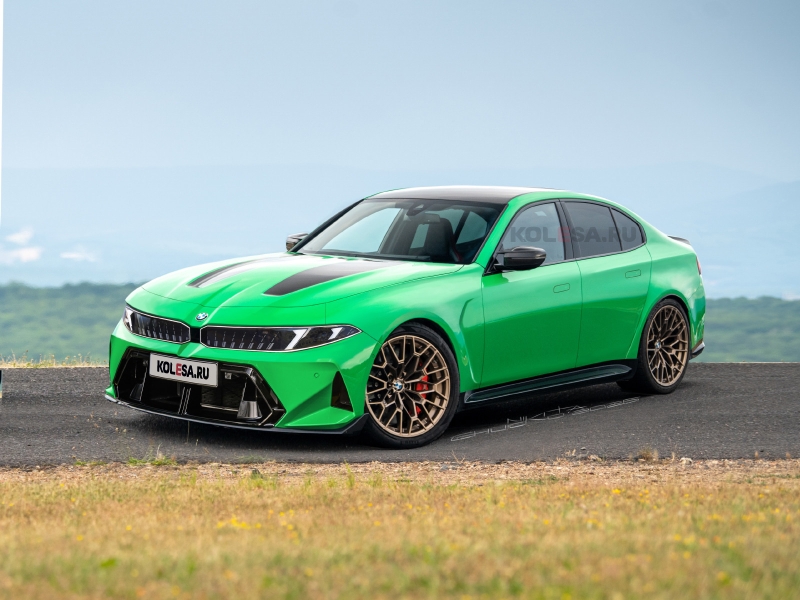 Новая бензиновая BMW M3 (G84): первые изображения