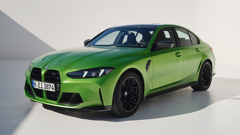 Новая бензиновая BMW M3 (G84): первые изображения