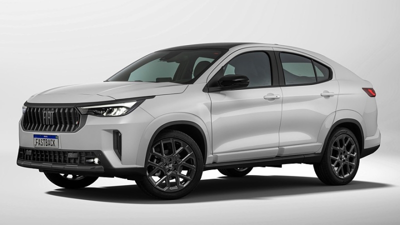 Новый купеобразный кроссовер Fiat Panda Fastback: первые изображения