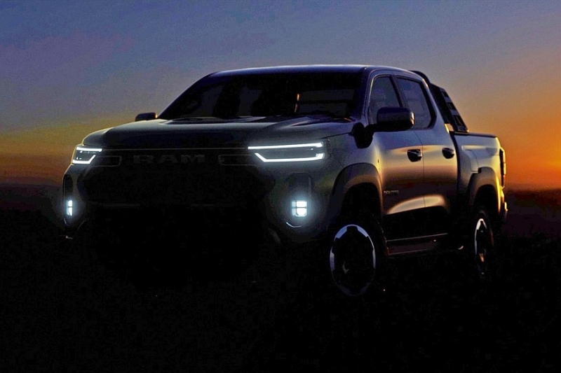 Пикап Ram Dakota, ещё один родственник Fiat, Peugeot и Changan: засвечена серийная версия