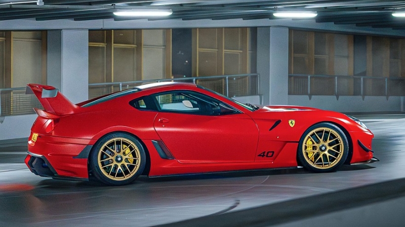 Купе Talos XXT на базе Ferrari 599 GTB: карбоновый кузов и армейская закалка