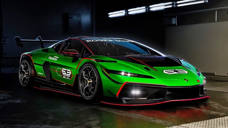 Трековый Lamborghini Temerario Super Trofeo: задний привод без гибридной надстройки